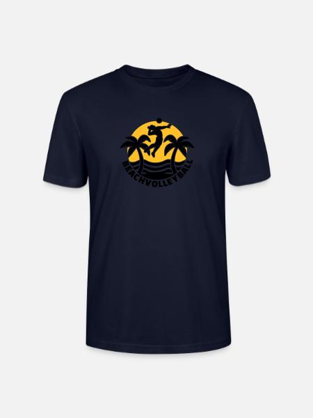 Beachvolleyball - Stanley/Stella Unisex Bio-T-Shirt CRAFTER - Navy