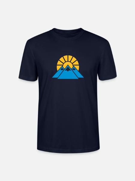 Gebirge - Stanley/Stella Unisex Bio-T-Shirt CRAFTER - Navy