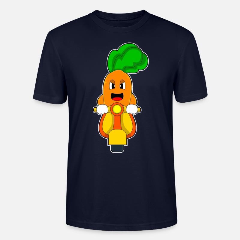 Carotte Scooter - T-shirt bio CRAFTER Stanley Stella Unisexe - marine