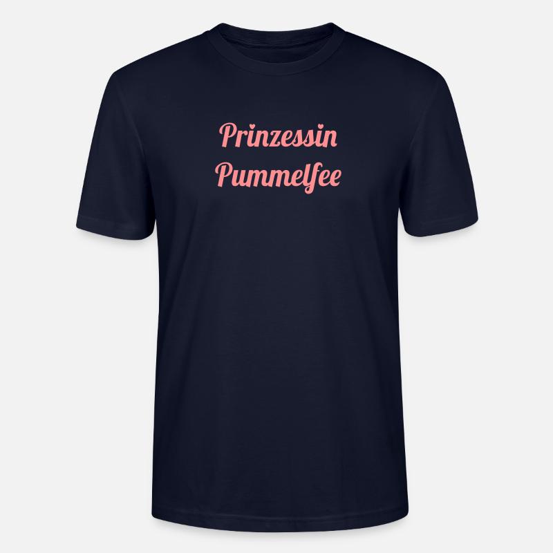 Prinzessin Pummelfee - Stanley/Stella Unisex Bio-T-Shirt CRAFTER - Navy