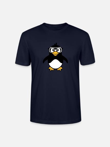 Manchot - T-shirt bio CRAFTER Stanley Stella Unisexe - marine