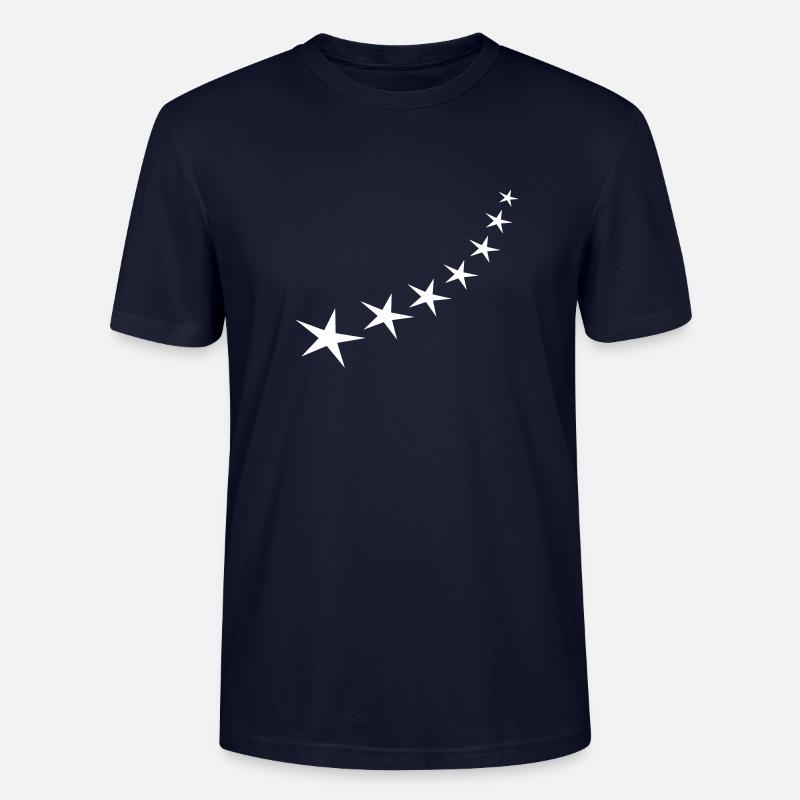Sternenbogen - Stanley/Stella Unisex Bio-T-Shirt CRAFTER - Navy