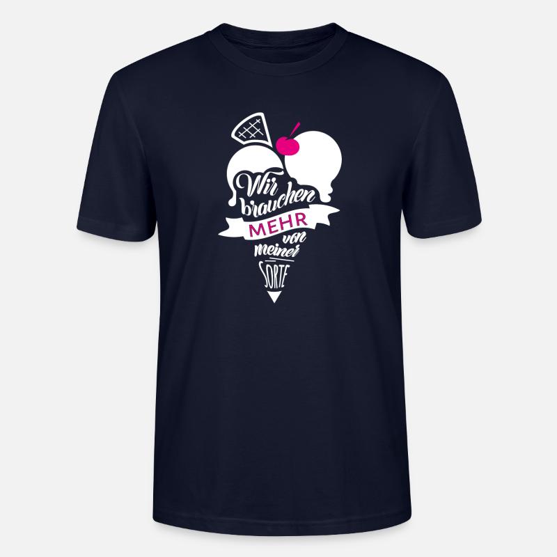 Meine Sorte - Stanley/Stella Unisex Bio-T-Shirt CRAFTER - Navy