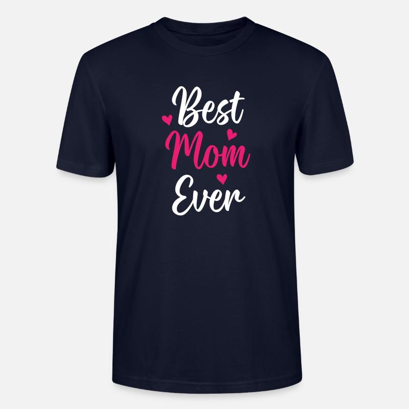 Beste Mutter aller Zeiten - Stanley/Stella Unisex Bio-T-Shirt CRAFTER - Navy