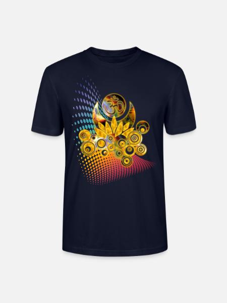 OMLOTUSENERGY - Stanley/Stella Unisex Bio-T-Shirt CRAFTER - Navy