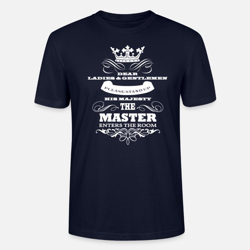 The Master - Stanley/Stella Unisex Bio-T-Shirt CRAFTER - Navy