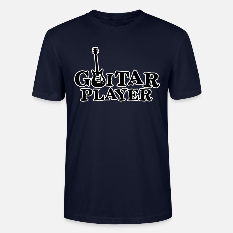 guitar_player_112013_a_2c - Stanley/Stella Unisex Bio-T-Shirt CRAFTER - Navy