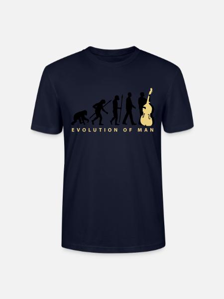 evolution_kontrabass_11_2016_2c02 - Stanley/Stella Unisex Bio-T-Shirt CRAFTER - Navy