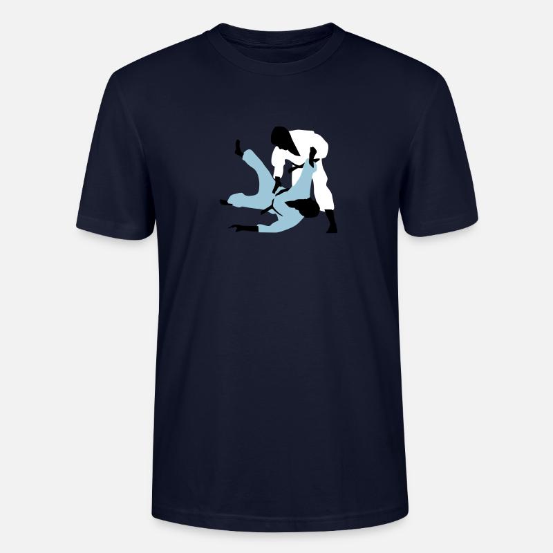 judo_a_3c - Stanley/Stella Unisex Bio-T-Shirt CRAFTER - Navy