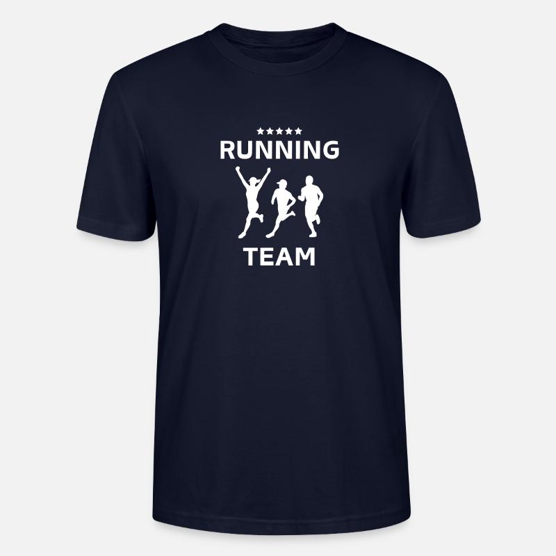 Running Team - Stanley/Stella Unisex Bio-T-Shirt CRAFTER - Navy