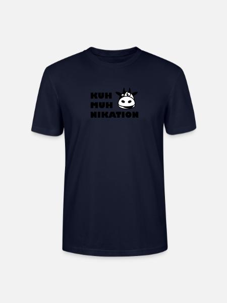 Kommunikation Kuh - Stanley/Stella Unisex Bio-T-Shirt CRAFTER - Navy