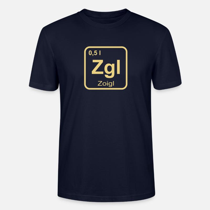 Zoigl Bier - Stanley/Stella Unisex Bio-T-Shirt CRAFTER - Navy