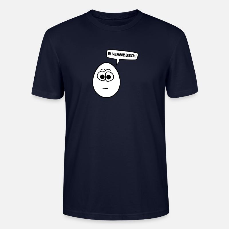 Ei verbibbsch - thEggs - Stanley/Stella Unisex Bio-T-Shirt CRAFTER - Navy