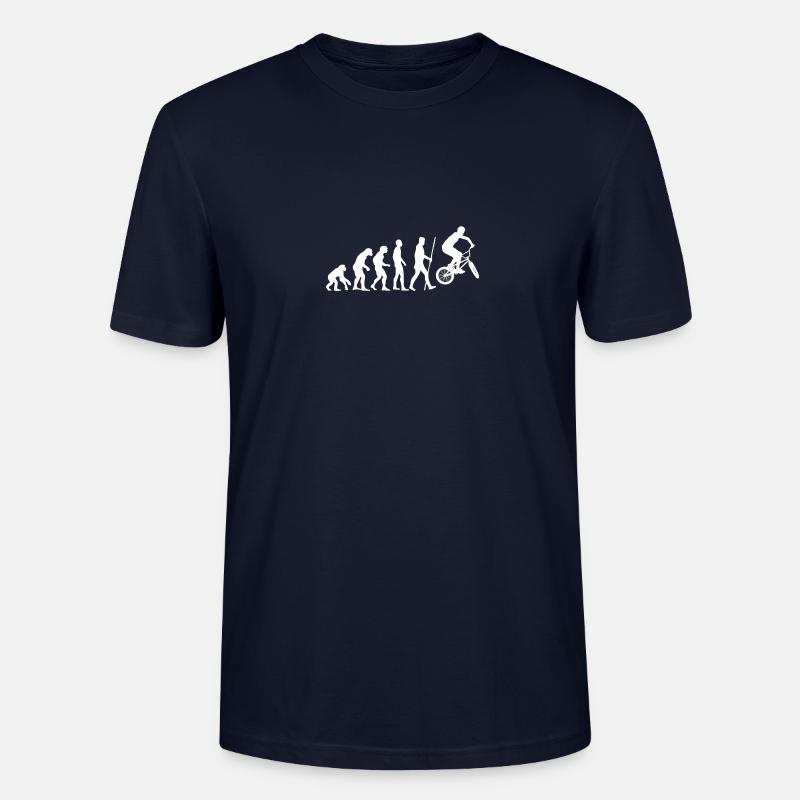 Evolution BMX - Stanley/Stella Unisex Bio-T-Shirt CRAFTER - Navy
