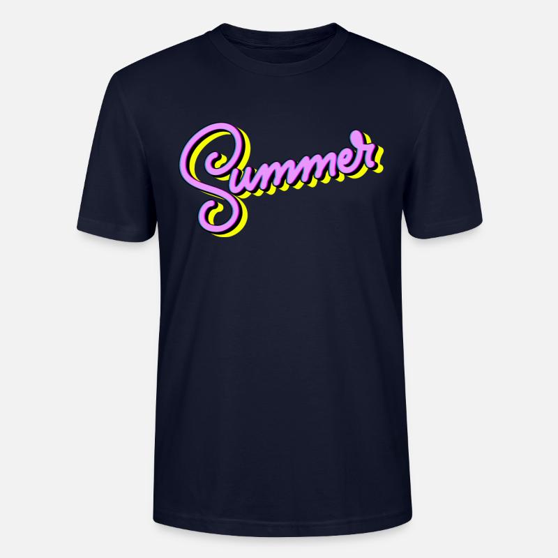 Summer - Stanley/Stella Unisex Bio-T-Shirt CRAFTER - Navy