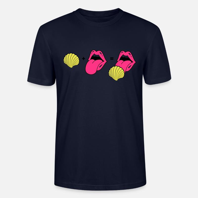 Evolution der Leckmuschel - Stanley/Stella Unisex Bio-T-Shirt CRAFTER - Navy