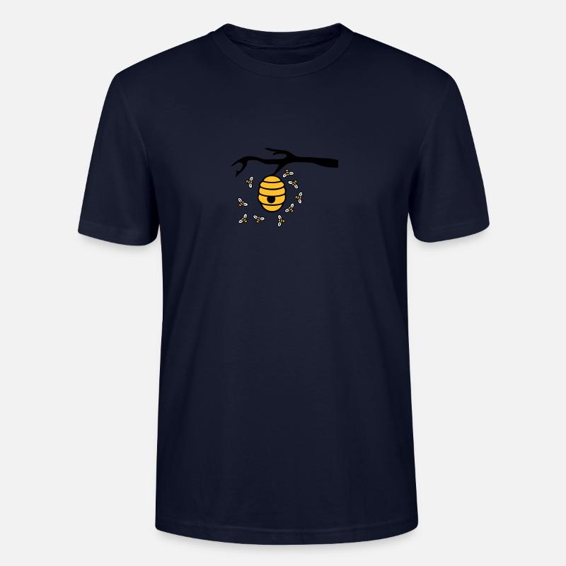 Beehive Branch - Stanley/Stella Unisex Bio-T-Shirt CRAFTER - Navy