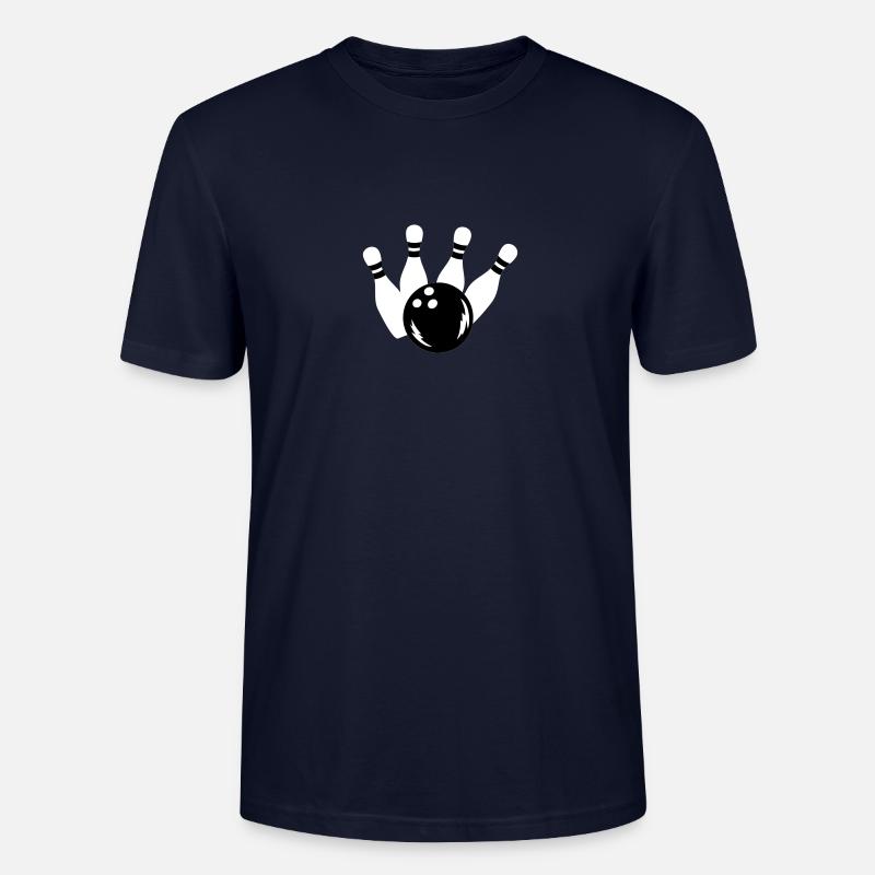 Bowling - Stanley/Stella Unisex Bio-T-Shirt CRAFTER - Navy