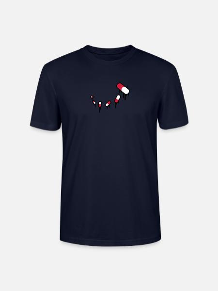 Medicine Pills - Stanley/Stella Unisex Bio-T-Shirt CRAFTER - Navy