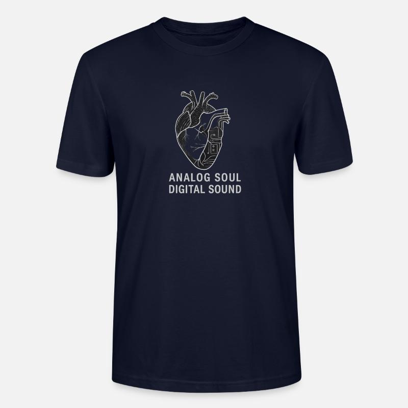 Technocœur - T-shirt bio CRAFTER Stanley Stella Unisexe - marine