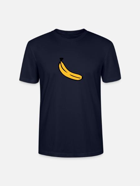 Banane - Stanley/Stella Unisex Bio-T-Shirt CRAFTER - Navy