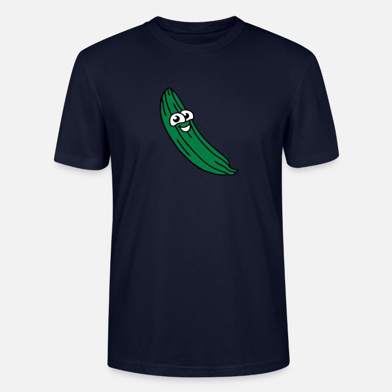 concombre doux - T-shirt bio CRAFTER Stanley Stella Unisexe - marine