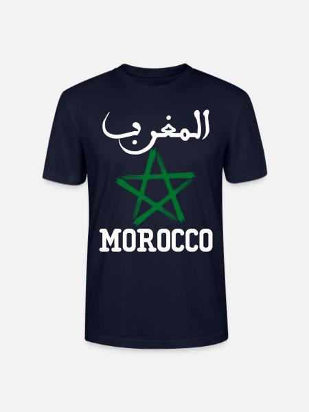 Marokko AlMaghrib Maghreb - Stanley/Stella Unisex Bio-T-Shirt CRAFTER - Navy
