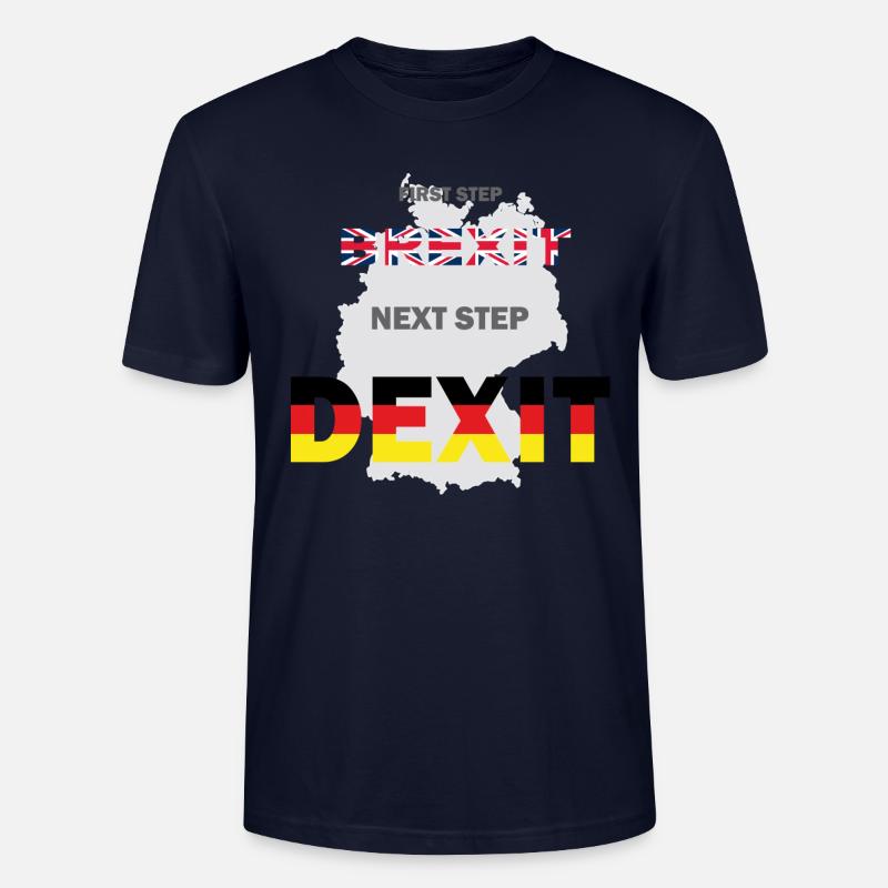 DEXIT - T-Shirt - Stanley/Stella Unisex Bio-T-Shirt CRAFTER - Navy