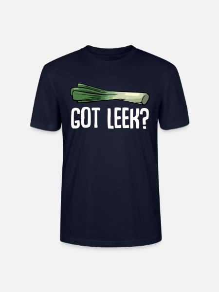 GOT LEEK? - Stanley/Stella Unisex Bio-T-Shirt CRAFTER - Navy