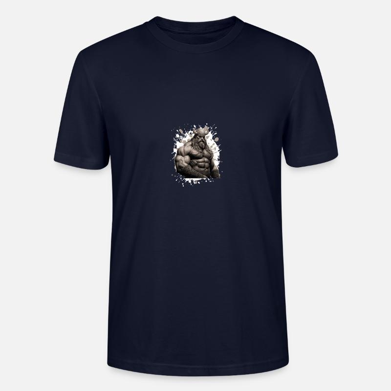 Muscles vikings Oding - T-shirt bio CRAFTER Stanley Stella Unisexe - marine