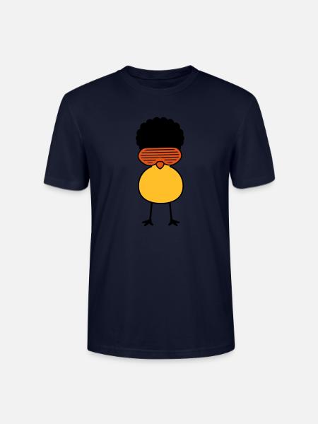 Funky Chick - T-shirt bio CRAFTER Stanley Stella Unisexe - marine