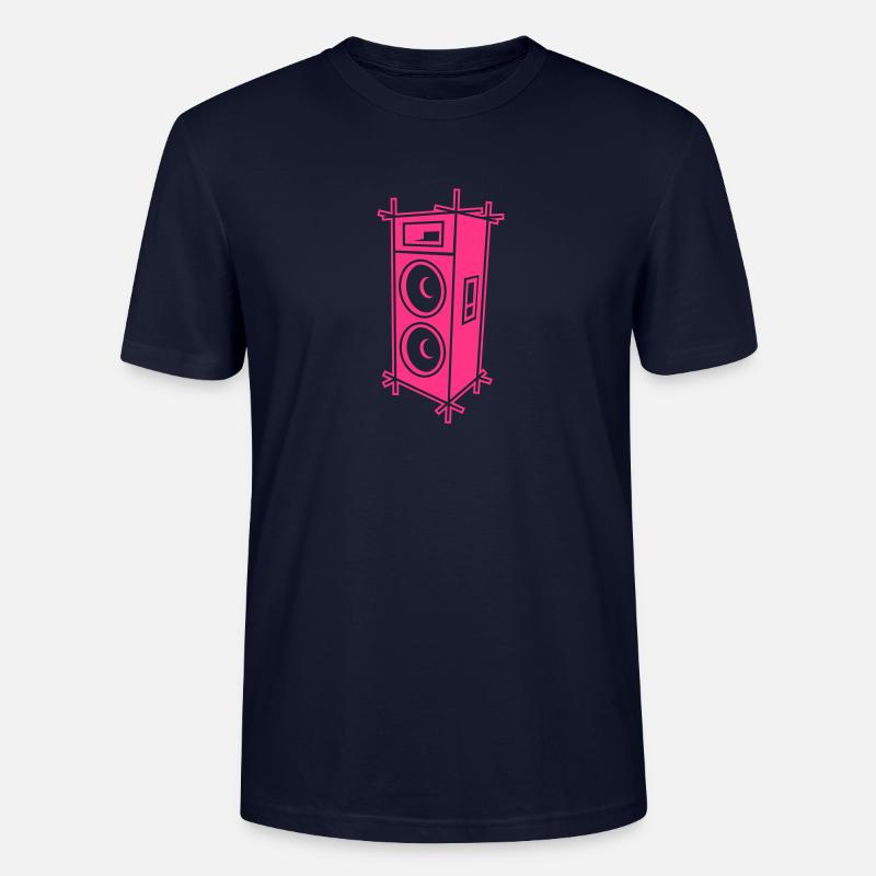 enceinte_inv - Stanley/Stella Unisex Bio-T-Shirt CRAFTER - Navy
