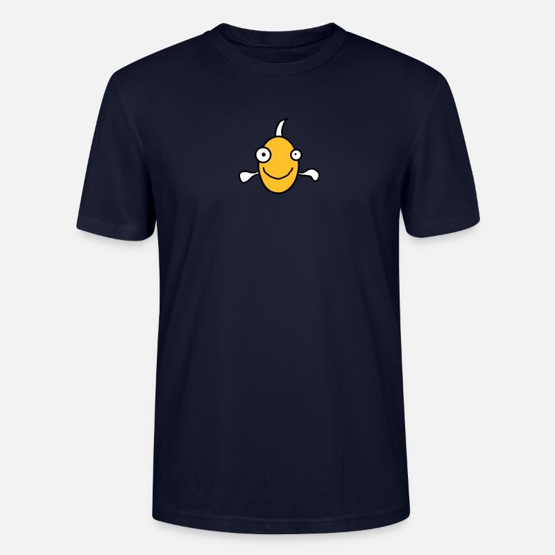 Funny Fish - Stanley/Stella Unisex Bio-T-Shirt CRAFTER - Navy