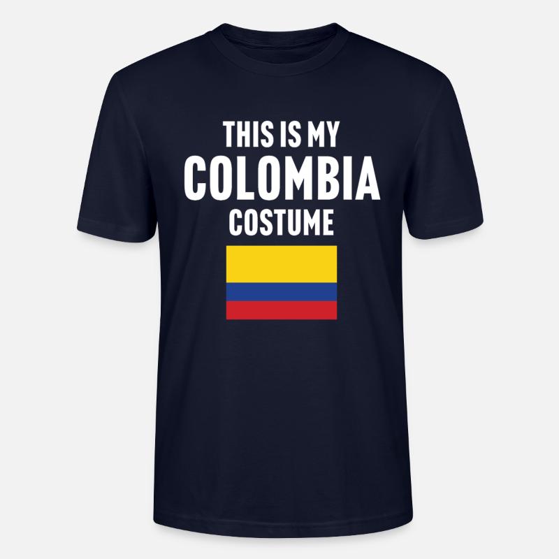 C’est mon costume de Colombie - T-shirt bio CRAFTER Stanley Stella Unisexe - marine