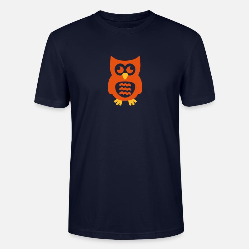 Eule - Stanley/Stella Unisex Bio-T-Shirt CRAFTER - Navy