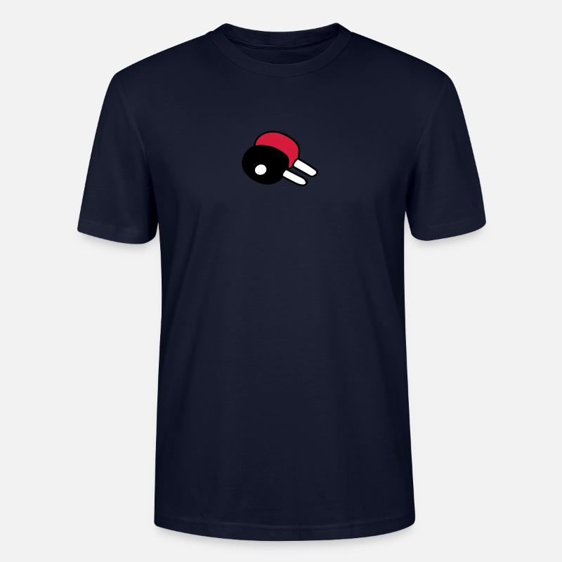 Ping - Pong - T-shirt bio CRAFTER Stanley Stella Unisexe - marine