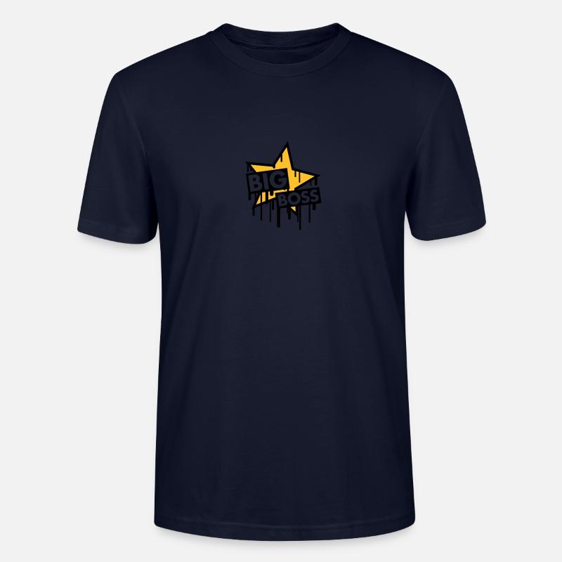 big_boss_star - Stanley/Stella Unisex Bio-T-Shirt CRAFTER - Navy