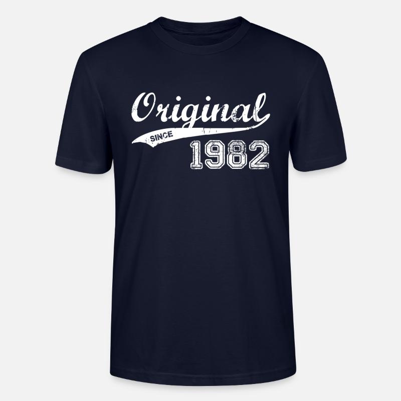 1982 - Stanley/Stella Unisex Bio-T-Shirt CRAFTER - Navy