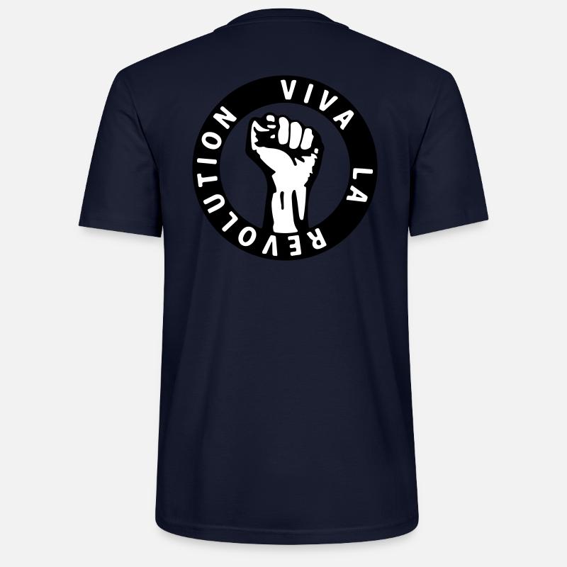 Viva La Revolution - Stanley/Stella Unisex Bio-T-Shirt CRAFTER - Navy
