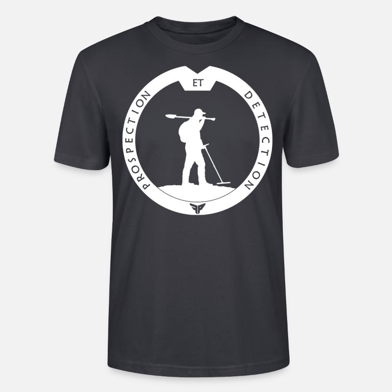 disc prospection et detection blc - T-shirt bio CRAFTER Stanley Stella Unisexe - bleu gris foncé