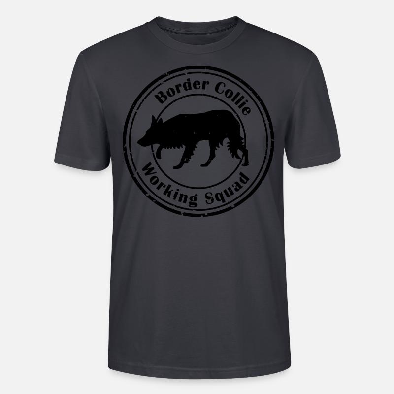 BC Working Squad - Stanley/Stella Unisex Bio-T-Shirt CRAFTER - Dunkles Graublau