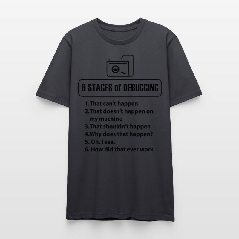 Code Programmierer Nerd Bug Entwickler Geschenke Stanley/Stella Unisex Bio-T-Shirt CRAFTER