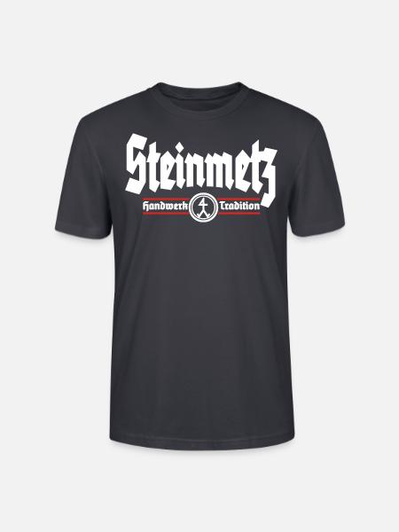 Steinmetz Handwerk+Tradition - Stanley/Stella Unisex Bio-T-Shirt CRAFTER - Dunkles Graublau