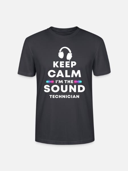 Sound engineer - Stanley/Stella CRAFTER Unisex Organic T-Shirt - India Ink Grey
