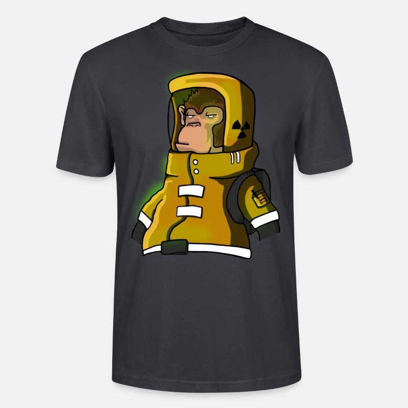 Monkeysta - Stanley/Stella CRAFTER Unisex Organic T-Shirt - India Ink Grey