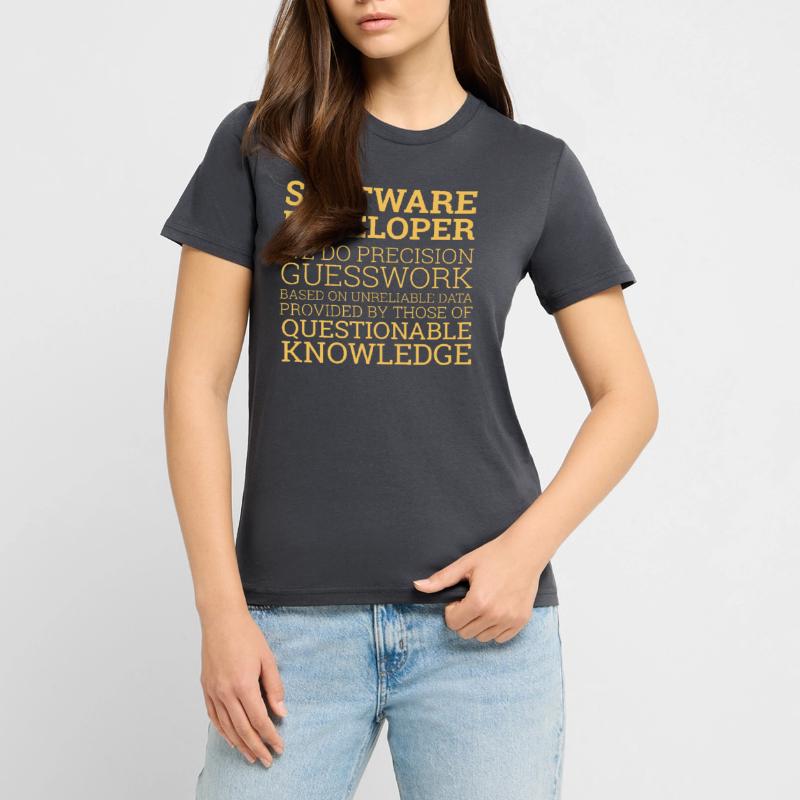 "Software Developer" | Programmer Stanley/Stella CRAFTER Unisex Organic T-Shirt