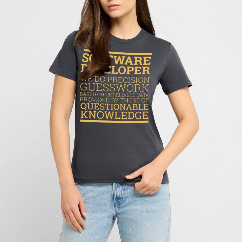 "Software Developer" | Programmer Stanley/Stella CRAFTER Unisex Organic T-Shirt
