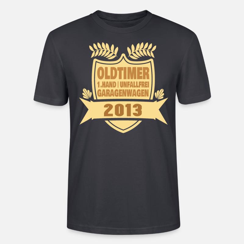 Geschenkidee 2013 - Stanley/Stella Unisex Bio-T-Shirt CRAFTER - Dunkles Graublau