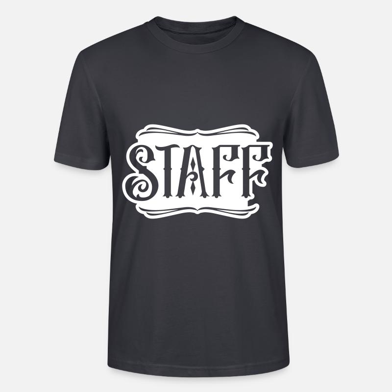 Staff Mitglied - Stanley/Stella Unisex Bio-T-Shirt CRAFTER - Dunkles Graublau
