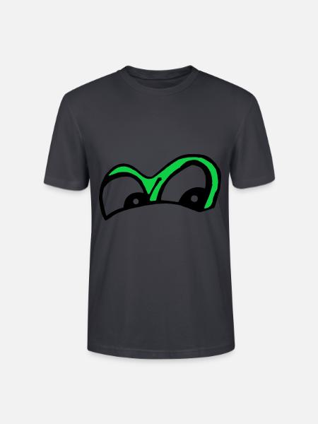 Eyes amazed Eyes - Stanley/Stella CRAFTER Unisex Organic T-Shirt - India Ink Grey
